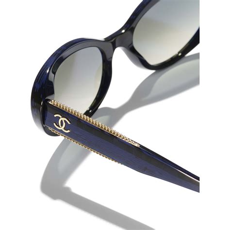 chanel oval sunglasses 5515|CHANEL Sunglasses: Oval Sunglasses, acetate — Fashion.